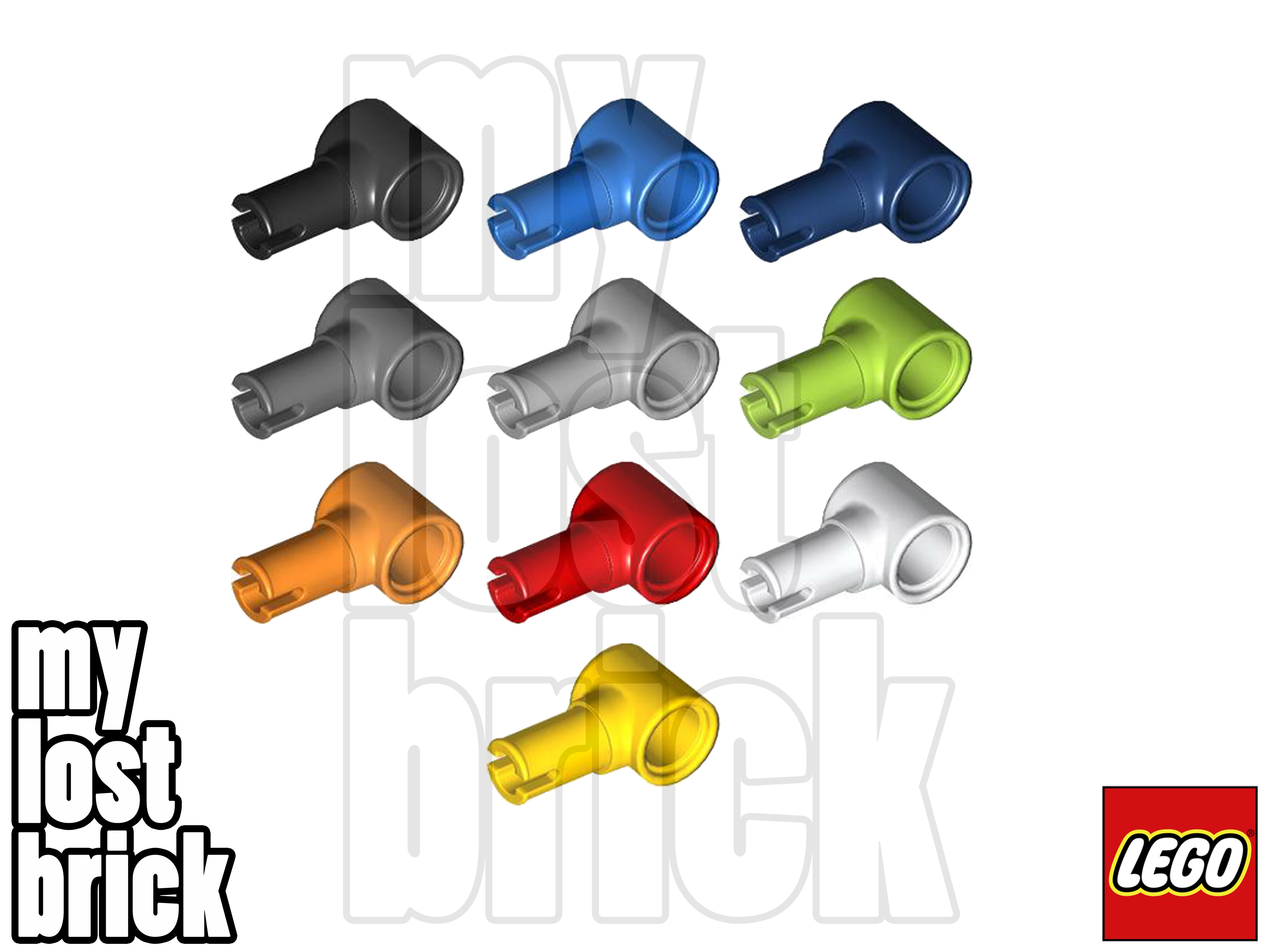 LEGO - Part 15100 - Technic Pin and Pin Hole + NEW + SELECT COLOUR