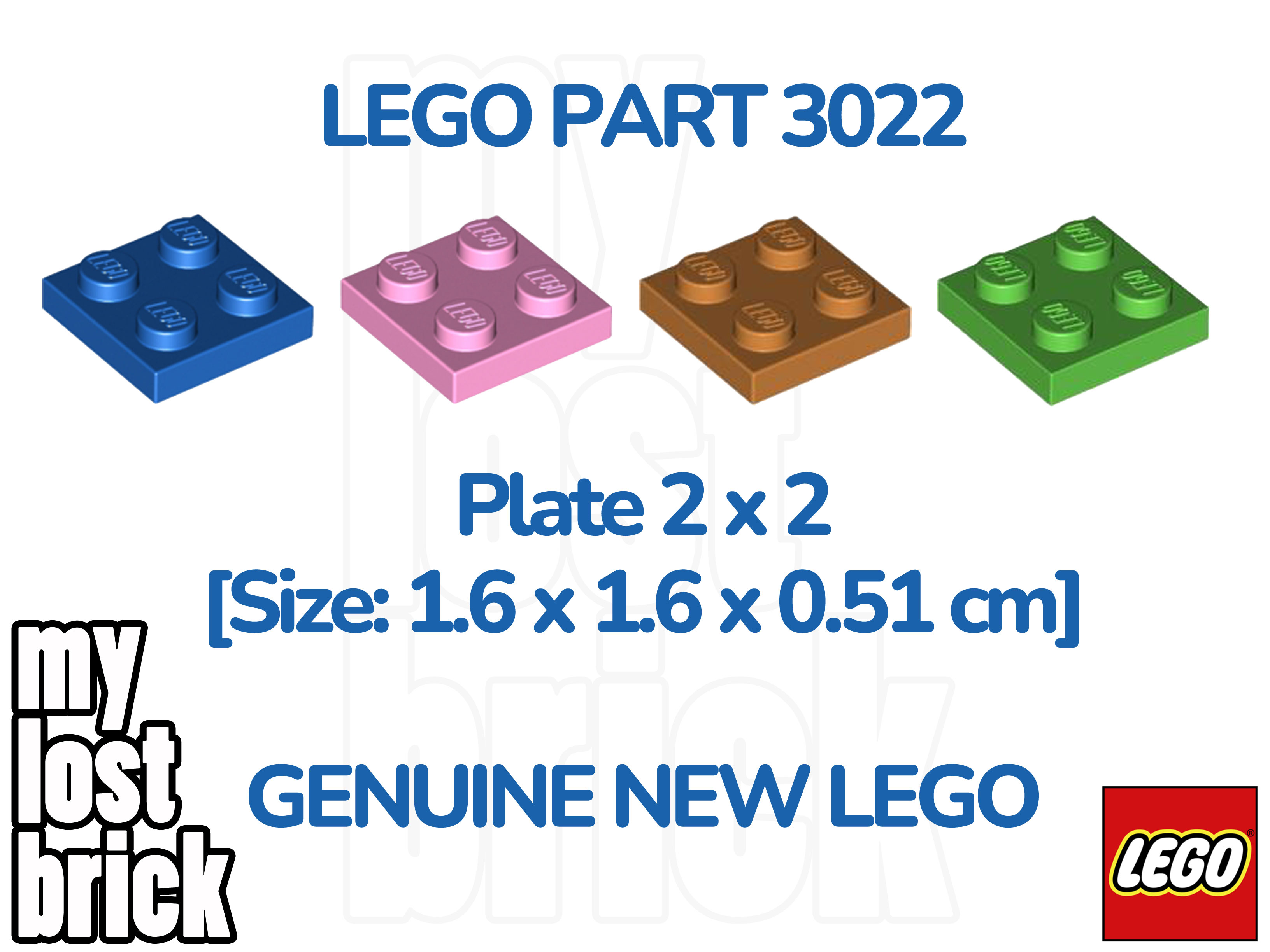 LEGO 3022 Image 2
